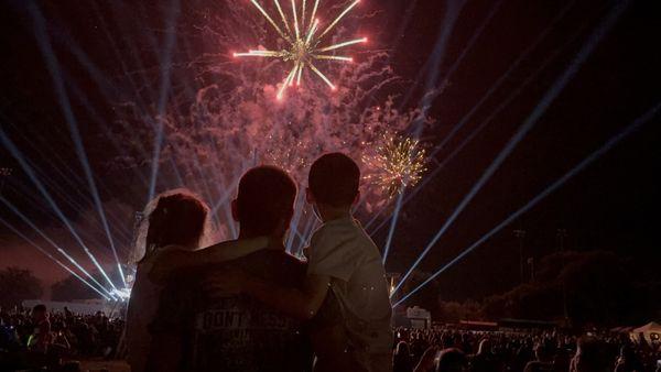 And of show fireworks to celebrate America!!!