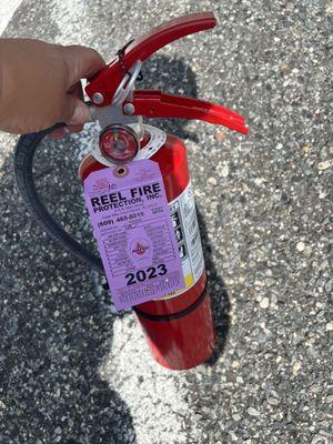 Reel Fire Protection