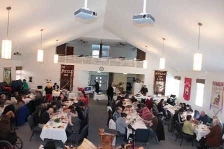NABC has a Thanksgiving Dinner celebration that is open to everyone each year.