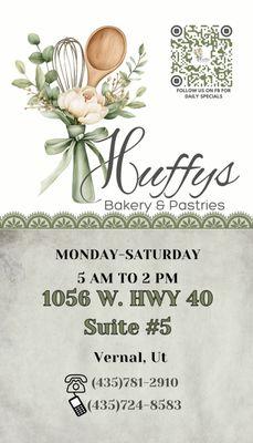 Huffy’s Bakery & Pastries