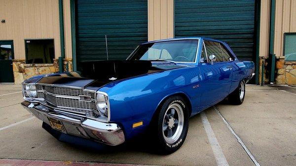 dodge dart paint correction and ceramic coating