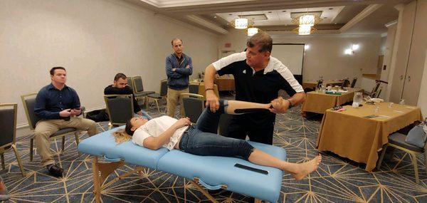 123REHAB Series all 75-80% hands on utilizing the 5 Factors of Healing.