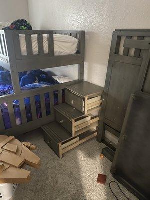 Staircase missing pieces