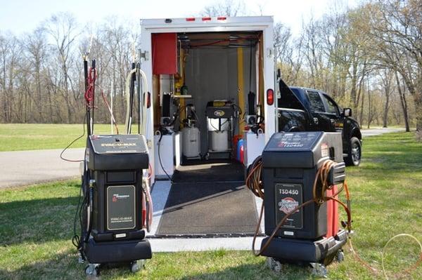 We Come To You with latest professional OIL EXTRACTOR and FLUSH machines for engine oil change,transmission & power steering flush.