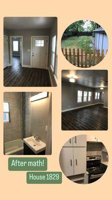 After math of us coming in!!