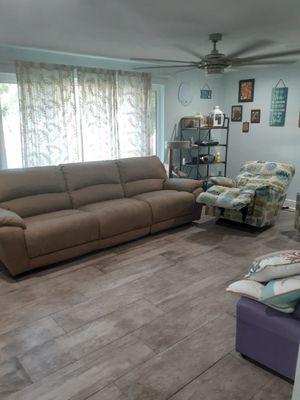 We do furniture cleaning of all types area rugs tile and grout drapery cleaning all work is guaranteed owner operator.
