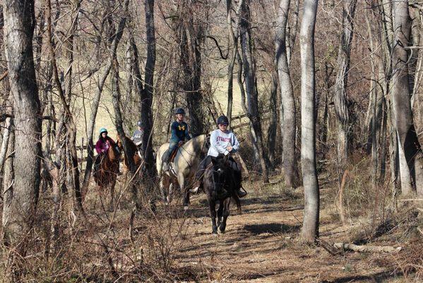 Enjoy the outdoors on horseback! Call or email us to set up your equine experience.
