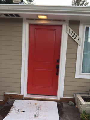 Exterior and interior doors