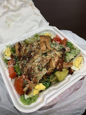 Grilled chicken salad
