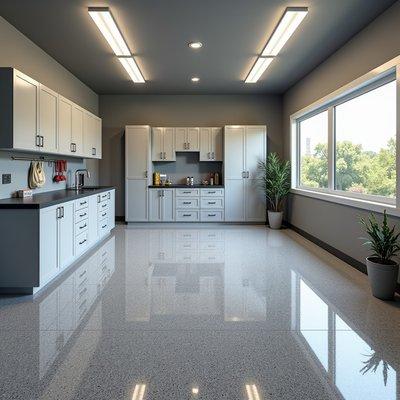 Protect & perfect your garage! Our roller-grade polyurea withstands anything you throw at it - chemical spills, heavy impact, and time.