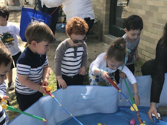 Gone Fishing with the WJC Kids at Westchester Jewish Center's Early Childhood Center.