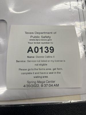 Houston-Spring Mega Center DPS, 4740 Spring Cypress Rd, # 100, Spring ...