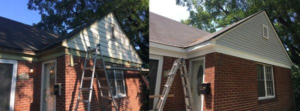 Affordable vinyl siding.