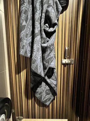 Picture of the bathroom down the road I had to visit since this Restore has no bathrooms.