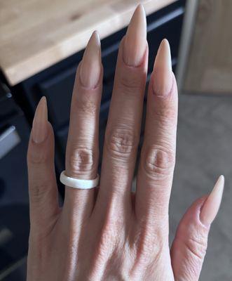 Gel X Tapered almond nails
