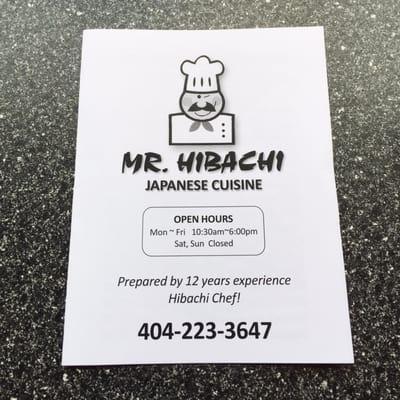 Mr. Hibachi