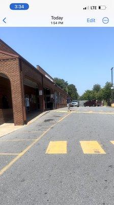 These cars are all parked in fire lane and the Collier truck is parked towards the road