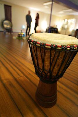 Community drumming circles.
