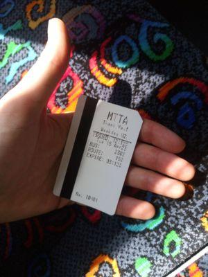 transfer with iconic seat print in background