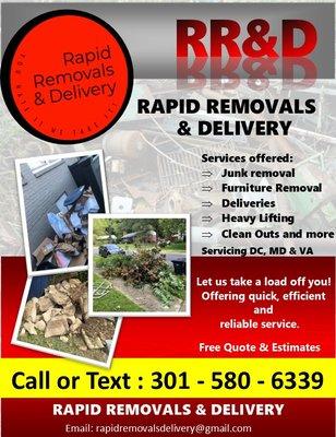 Rapid Removals & Delivery