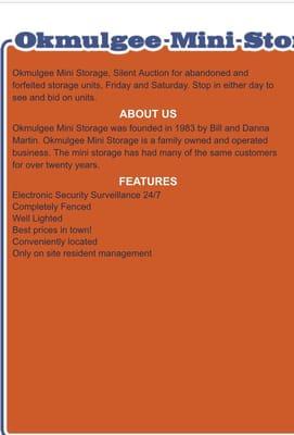 Take note surveillance is NOT 24/7, nor is the on-site security guard. Dealing with snakes & all my items stolen is not convenient.