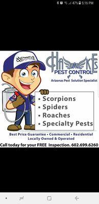 Hawkes pest control