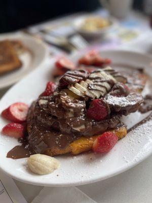Nutella & Banana French Toast