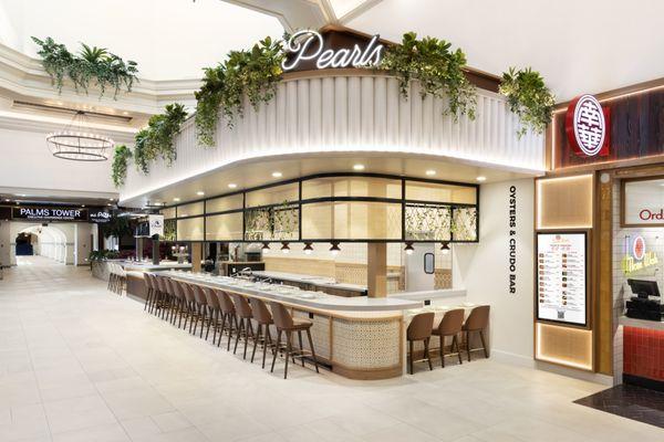 Pearls Oyster & Crudo Bar by Fabio Viviani in at Rampart Casino in Summerlin, Las Vegas, NV