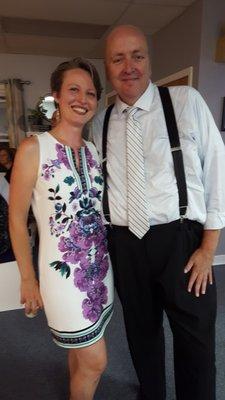 Steve & Laura at Grand Opening