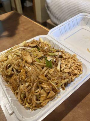 Pad Thai and General Tao Chicken