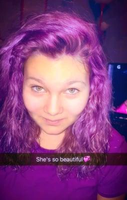 The only hair dye is mostly ion and fades fairly quickly but really pretty color