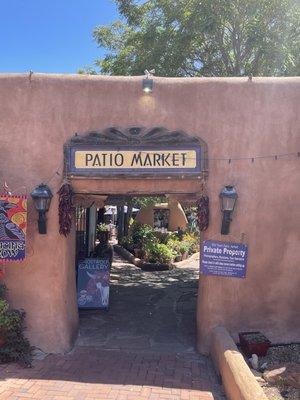 Patio Market Old Town Albuquerque