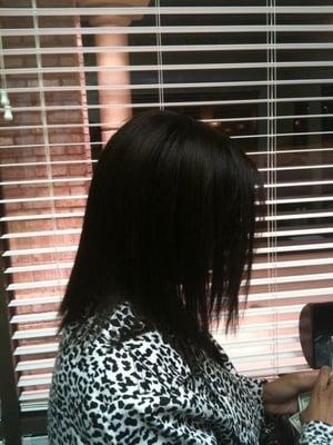 After The Amazing Brazilian Keratin Treatment