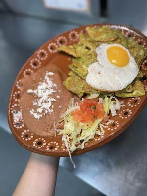 Chilaquiles verdes