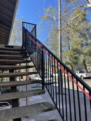 tape, been there for months.