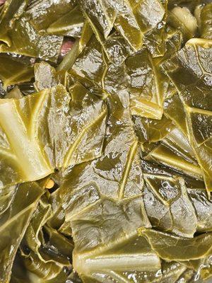Our collard greens don't play--slow-cooked, seasoned to perfection, and packed with flavor. One bite, and you'll taste the difference.