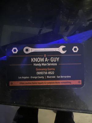 Know A Guy Handyman Services