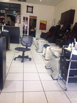 Pedicure chairs