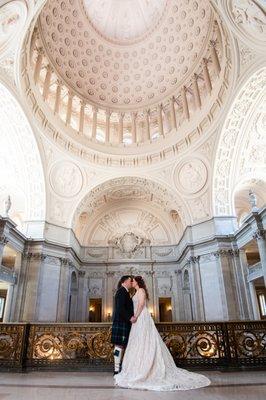 SF City Hall Wedding Photographer By Michael