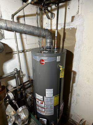 Water Heater Install