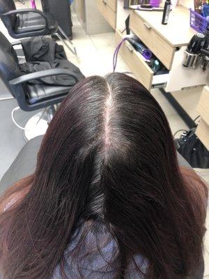 Root touch for this beautiful lady