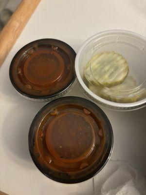 Bbq sauce Pickles