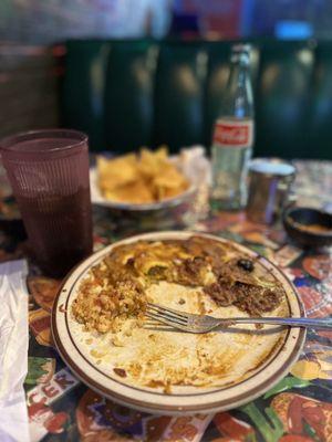 So much delicious food I couldn't finish at all