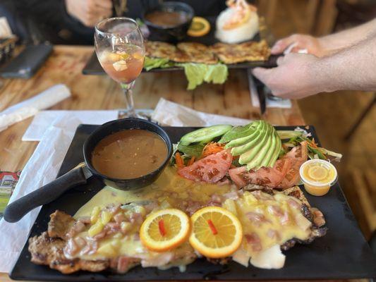 Lomo Hawaiano Pork loin in Hawaiian Sauce