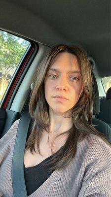 Fresh keratin. So silky smooth. Two days after I washed and it's so perfect.