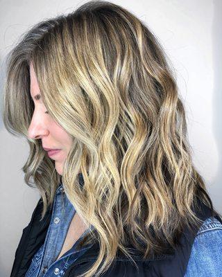 Soft texture and layers to remove bulk