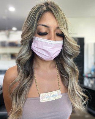 Ashy babylights & balayage
