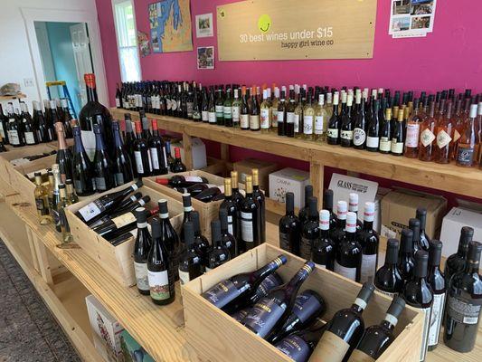 Fine Wine - $15 Wine Wall