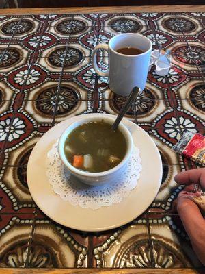 Home Made lentil soup