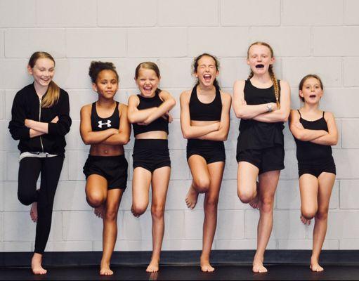 I love everything about this studio! Sweet girls, dancing their heart out mixed with the perfect amount of laughing